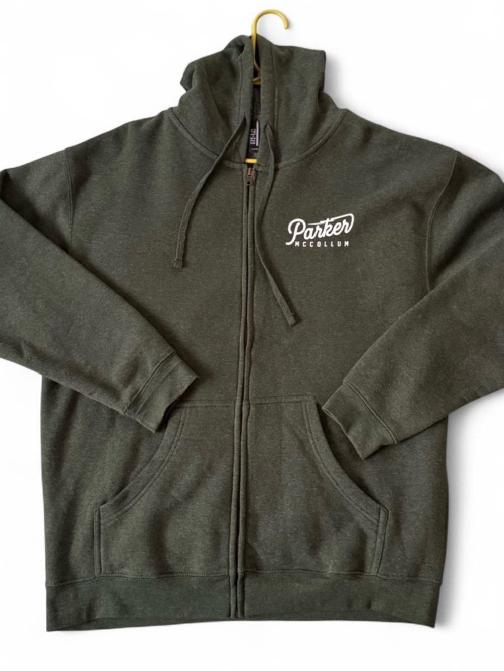 Parker McCollum Olive Green Zip-Up Hoodie